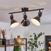 Upiano Lampa Sufitowa Czarny, 3-punktowe
