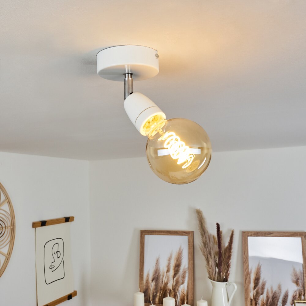 Musland Lampa Sufitowa Chrom, Biały, 1-punktowy main product photo