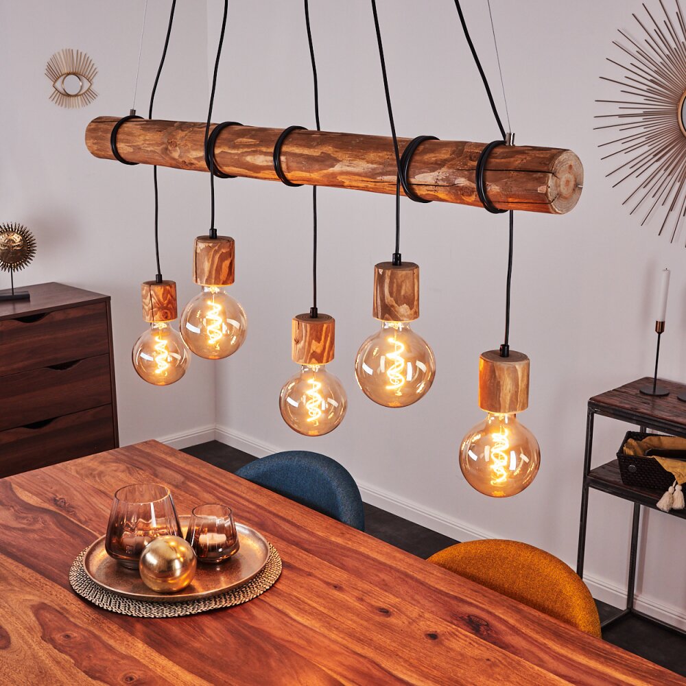 Canedo Lampa Wisząca Brązowy, Czarny, 5-punktowe main product photo