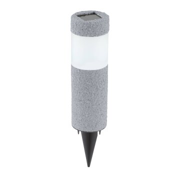 Eglo STONE Lampy solarne LED Szary, 1-punktowy