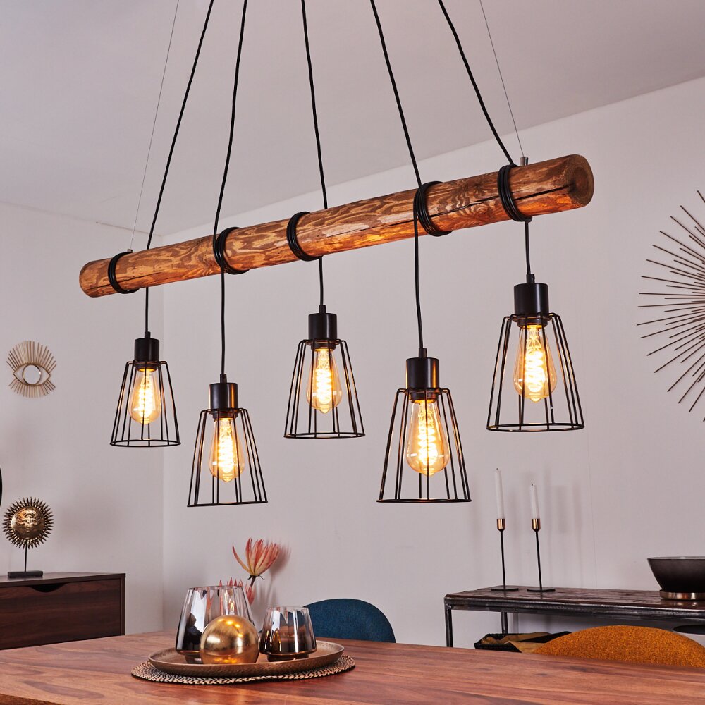 Canedo Lampa Wisząca Brązowy, Czarny, 5-punktowe main product photo