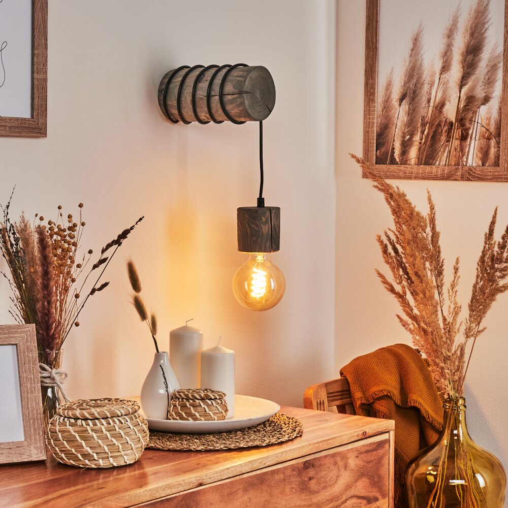 Canedo Lampa ścienna Brązowy, 1-punktowy main product photo