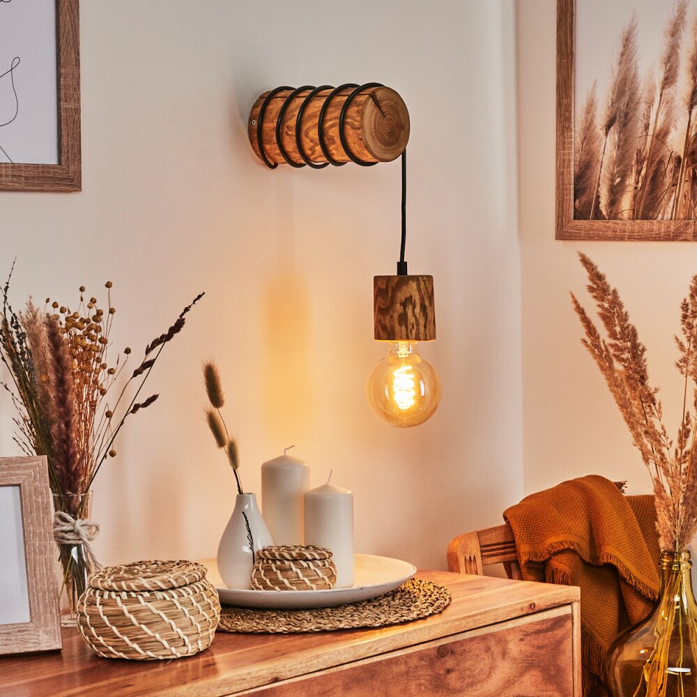Canedo Lampa ścienna Brązowy, 1-punktowy main product photo