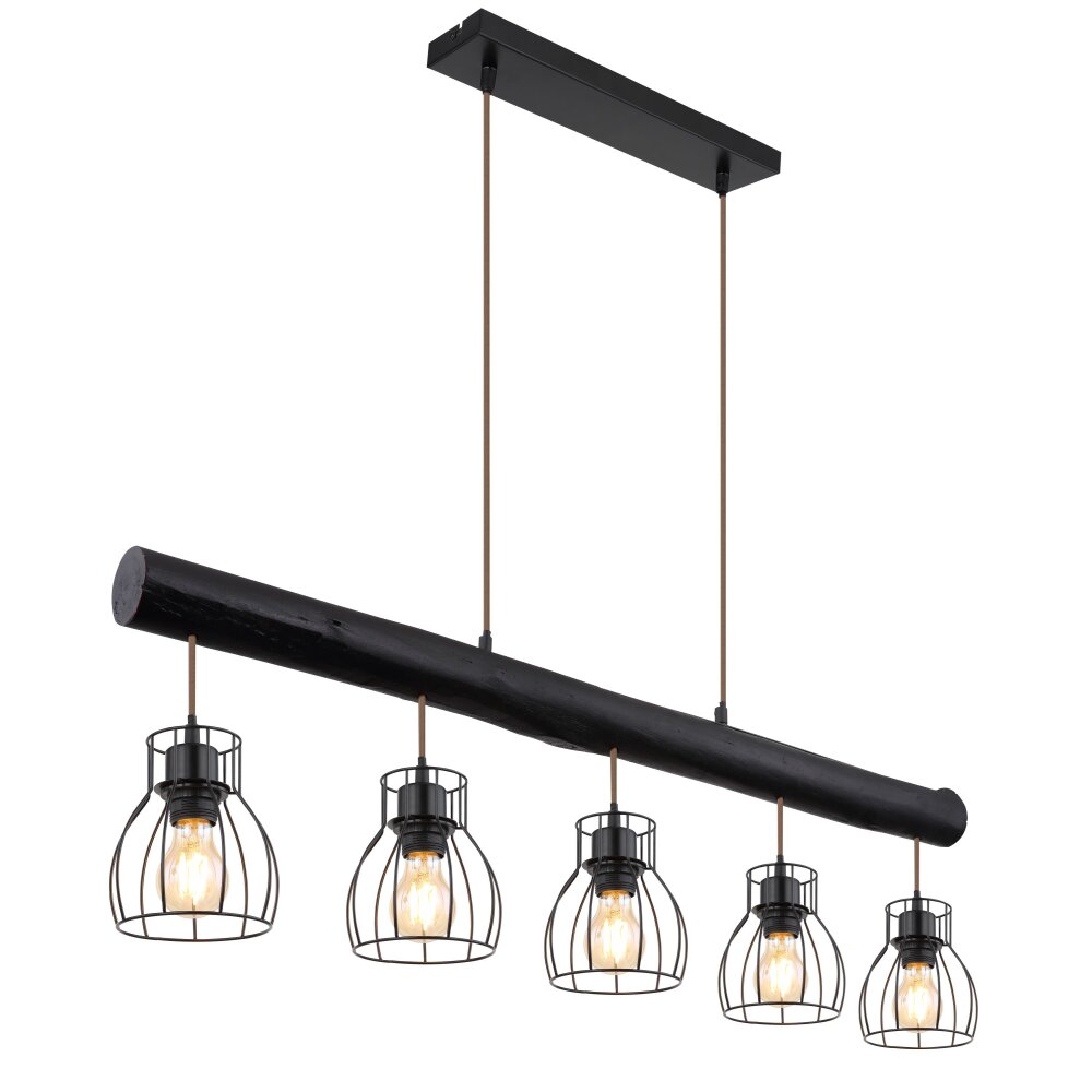 Globo MINA Lampa Wisząca Czarny, 5-punktowe main product photo