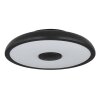 Globo RAFFY Lampa Sufitowa LED Czarny, Biały, 1-punktowy, Zdalne sterowanie, Zmieniacz kolorów