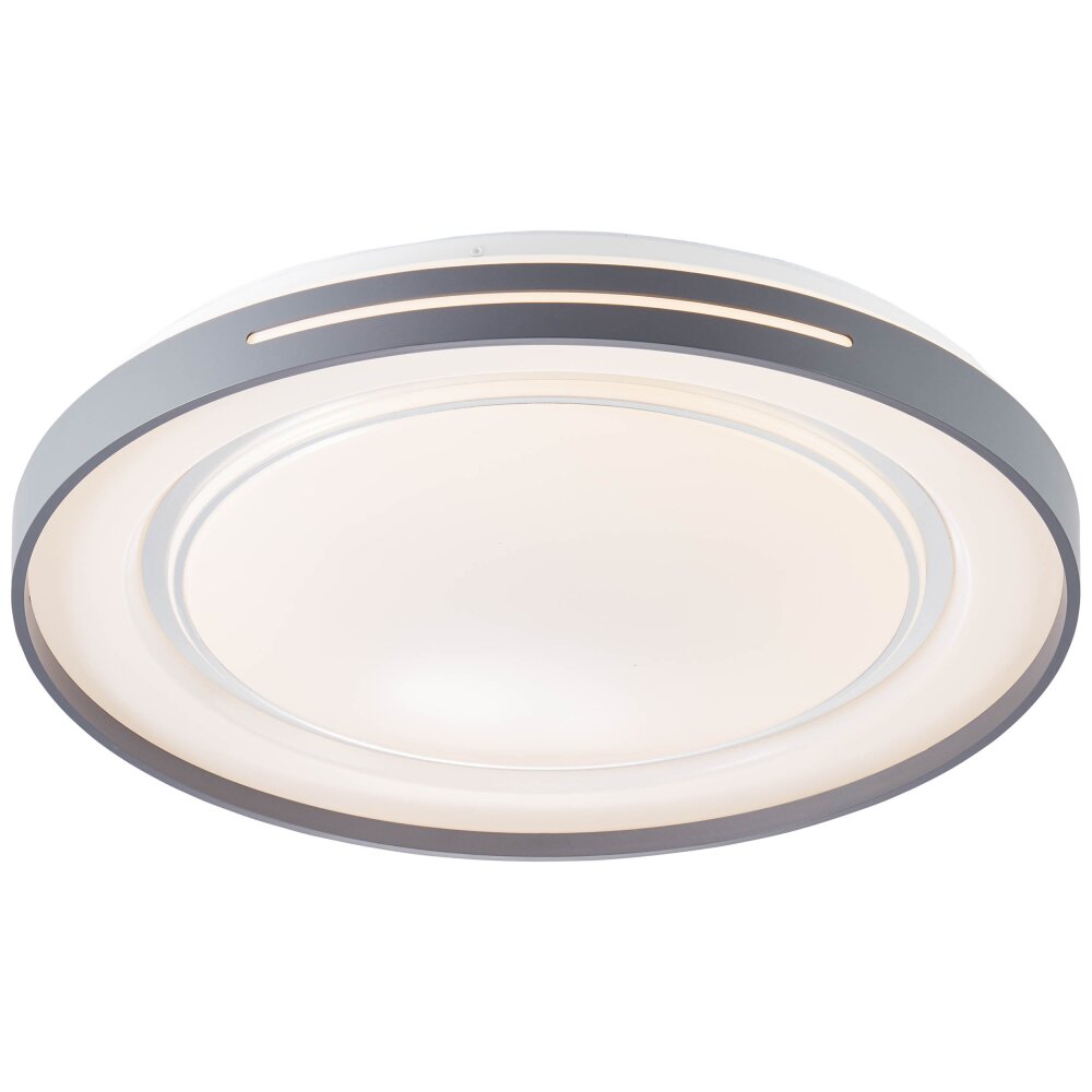 Brilliant Barty Lampa Sufitowa LED Szary, 1-punktowy main product photo