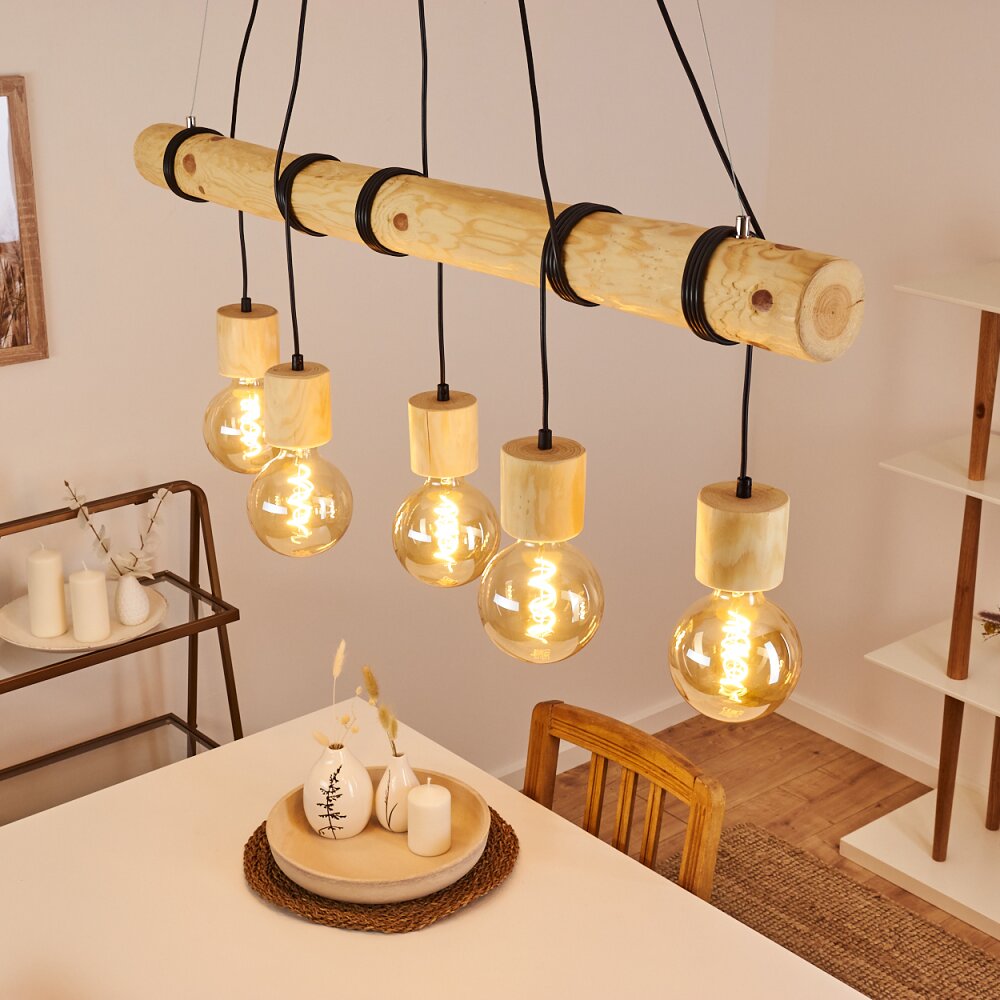 Canedo Lampa Wisząca Brązowy, 5-punktowe main product photo