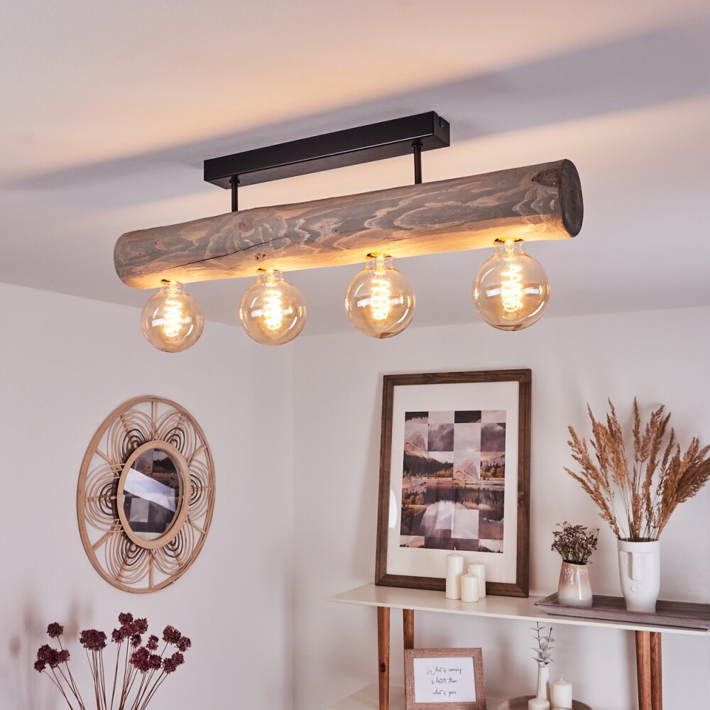 Canedo Lampa Sufitowa Czarny, 4-punktowe main product photo