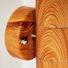 Tenvik Zewnętrzny kinkiet Brązowy, Wygląd drewna, 2-punktowe