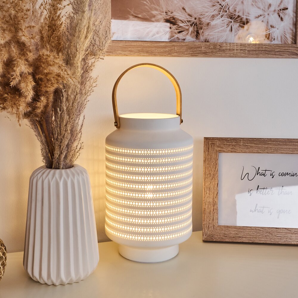 Forrnes lampka nocna Beżowy, Biały, 1-punktowy main product photo