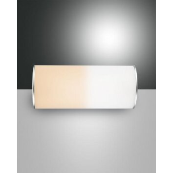 Fabas Luce Thalia lampka nocna LED srebrny, biały, 1-punktowy