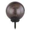 Globo  Lampa solarna LED czarny, 30-punktowe