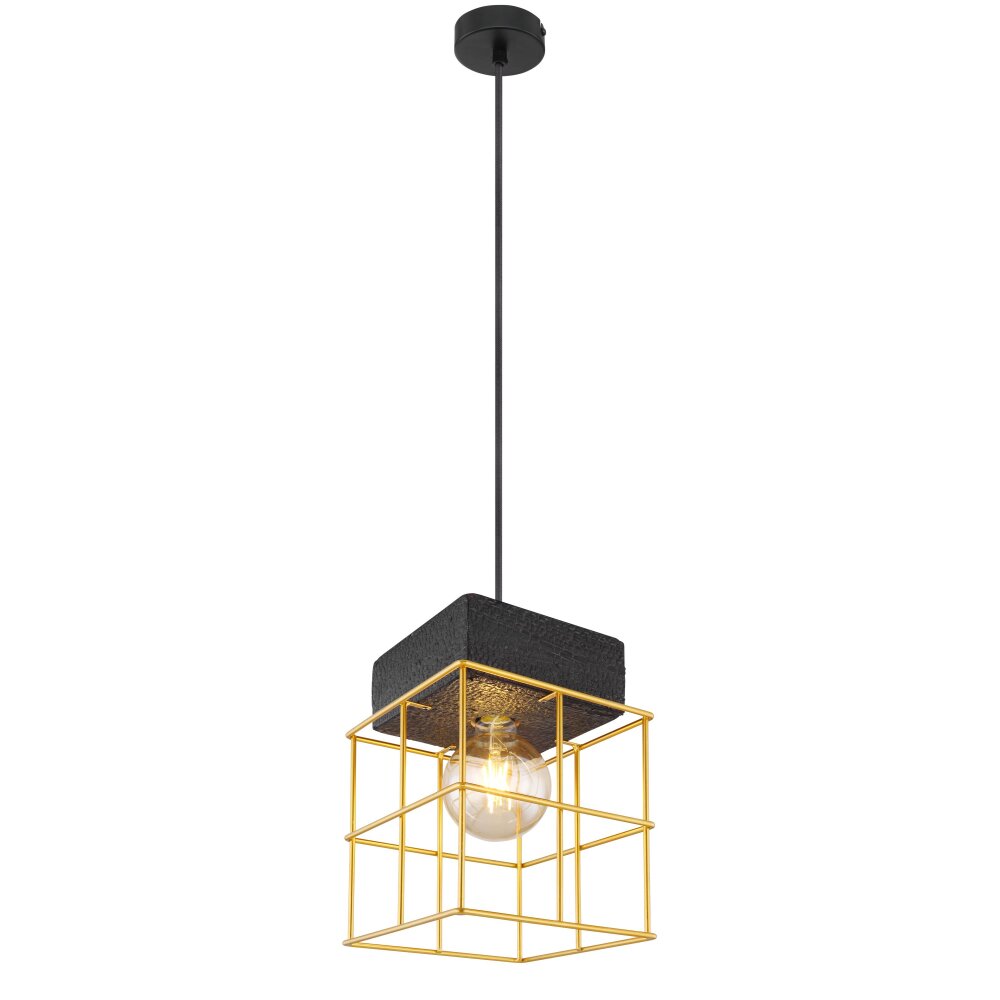 Globo MERRIL Lampa Wisząca Czarny, 1-punktowy main product photo
