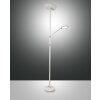 Fabas Luce Regina Lampa Stojąca LED Biały, 2-punktowe