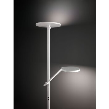 Fabas Luce Regina Lampa Stojąca LED Biały, 2-punktowe