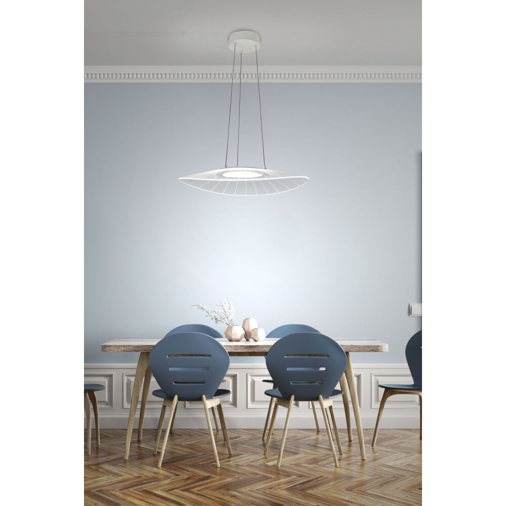 Fabas Luce Vela Lampa Wisząca LED Biały, 1-punktowy main product photo