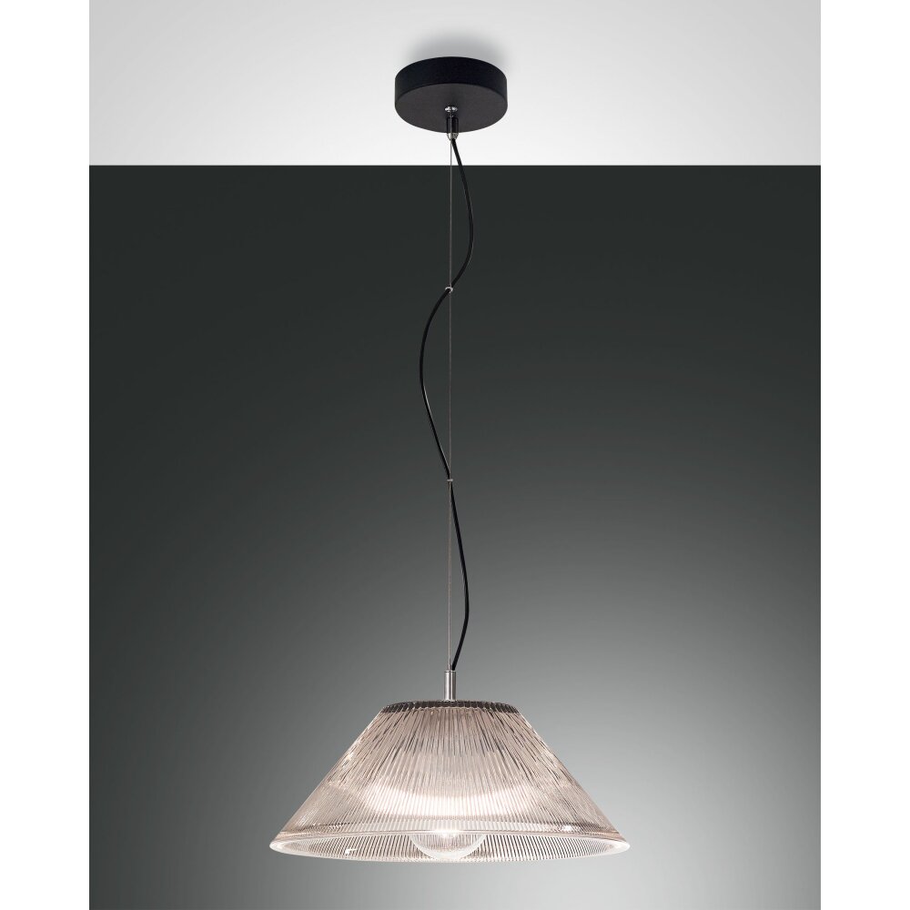 Fabas Luce Salento Lampa Wisząca Czarny, 1-punktowy main product photo