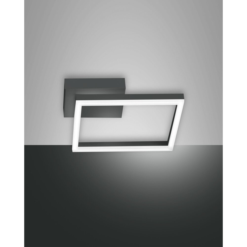 Fabas Luce Bard Lampa ścienna LED Antracytowy, 1-punktowy main product photo