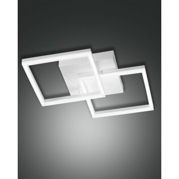 Fabas Luce Bard Lampa ścienna LED Biały, 1-punktowy