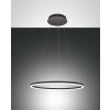 Fabas Luce Giotto Lampa Wisząca LED Czarny, 2-punktowe