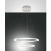 Fabas Luce Giotto Lampa Wisząca LED Biały, 1-punktowy