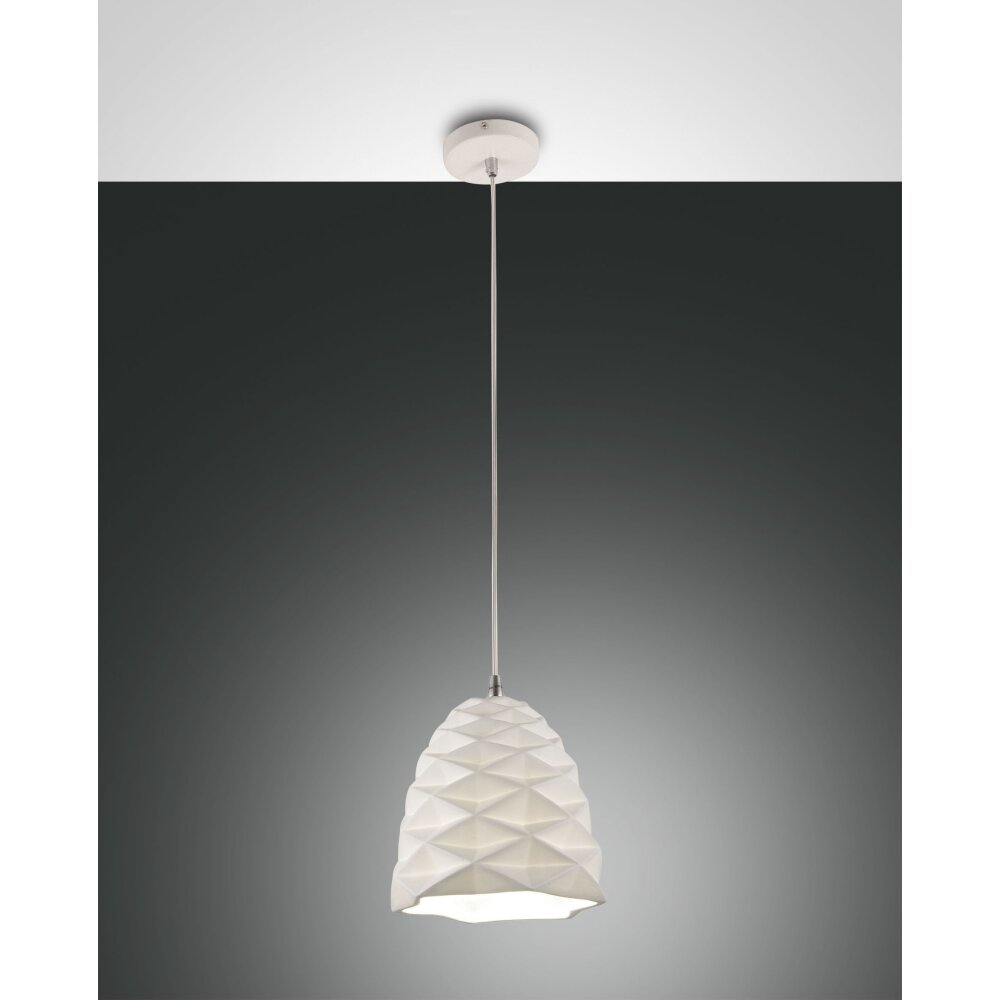 Fabas Luce Duchessa Lampa Wisząca Biały, 1-punktowy main product photo
