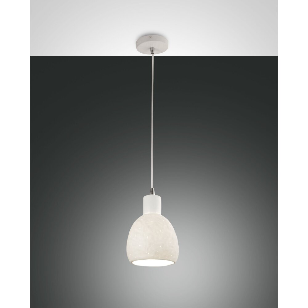 Fabas Luce Marina Lampa Wisząca Biały, 1-punktowy main product photo