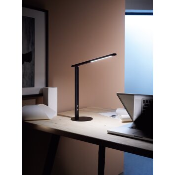 Fabas Luce Ideal lampka nocna LED Czarny, 1-punktowy