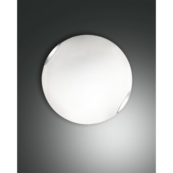 Fabas Luce Fox Lampa Sufitowa LED Biały, 1-punktowy