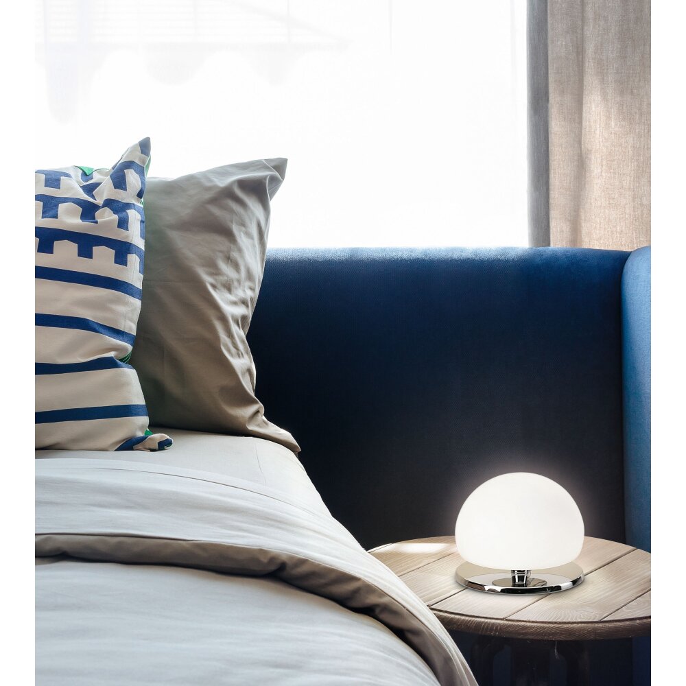 Fabas Luce Morgana lampka nocna LED Chrom, 1-punktowy main product photo