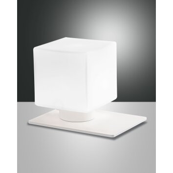 Fabas Luce Zara lampka nocna LED Biały, 1-punktowy