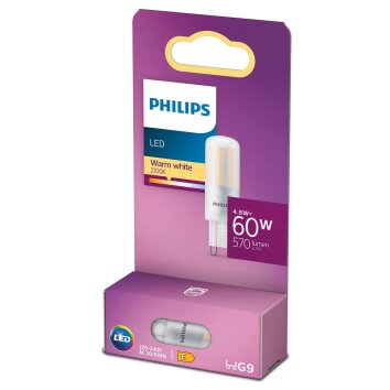 Philips LED G9 4,8 Wat 2700 Kelwinów 570 Lumenów