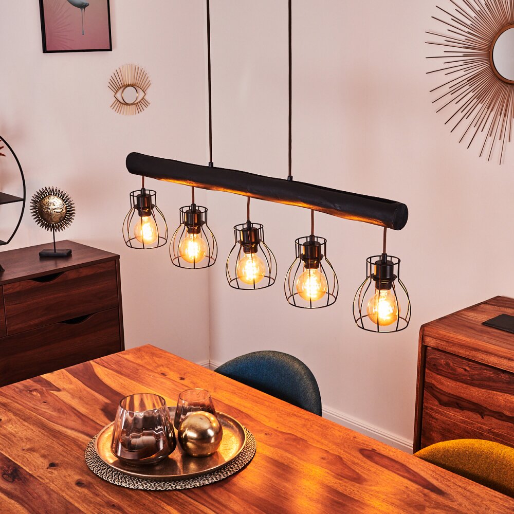 Gondo Lampa Wisząca Czarny, 5-punktowe main product photo