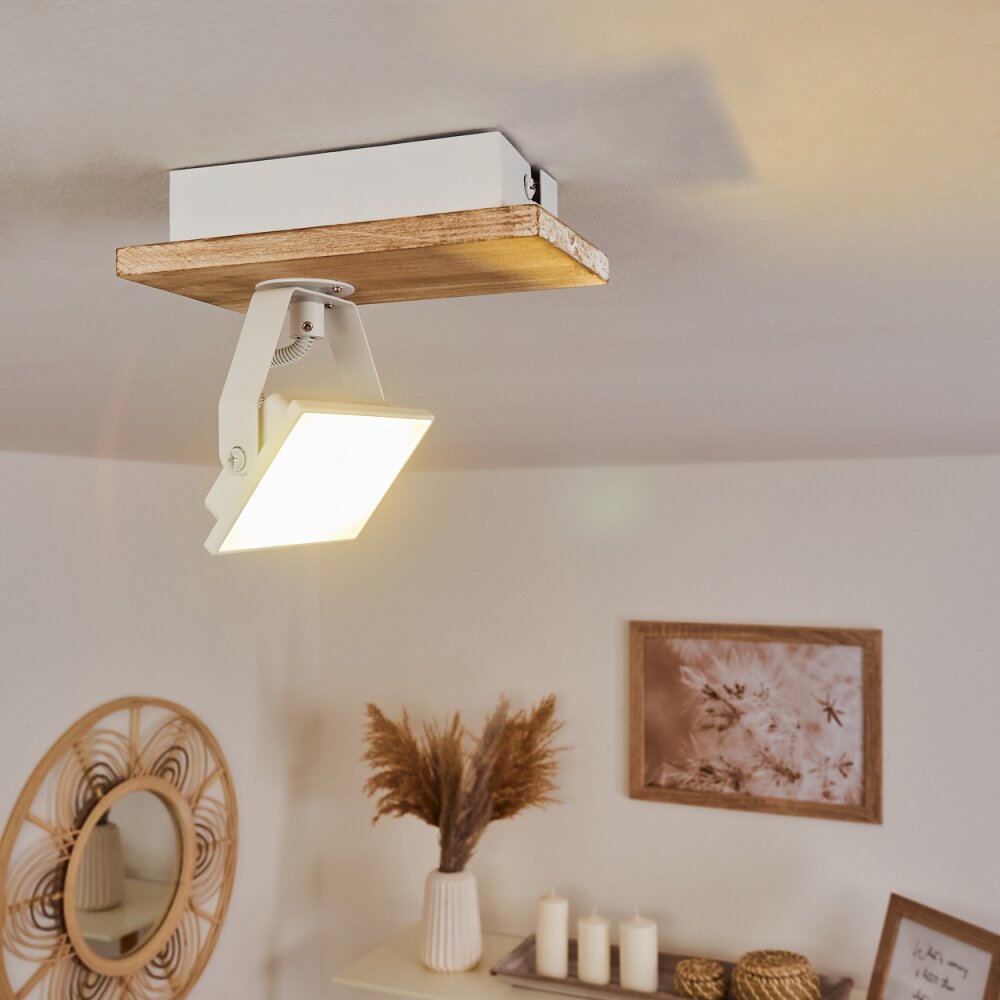 Giresta Lampa Sufitowa LED Ecru, Biały, 1-punktowy main product photo