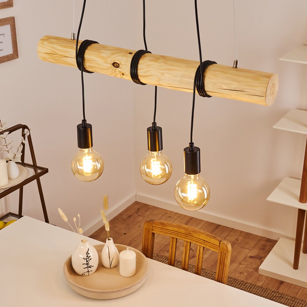 Canedo Lampa Wisząca Ecru, Czarny, 3-punktowe main product photo