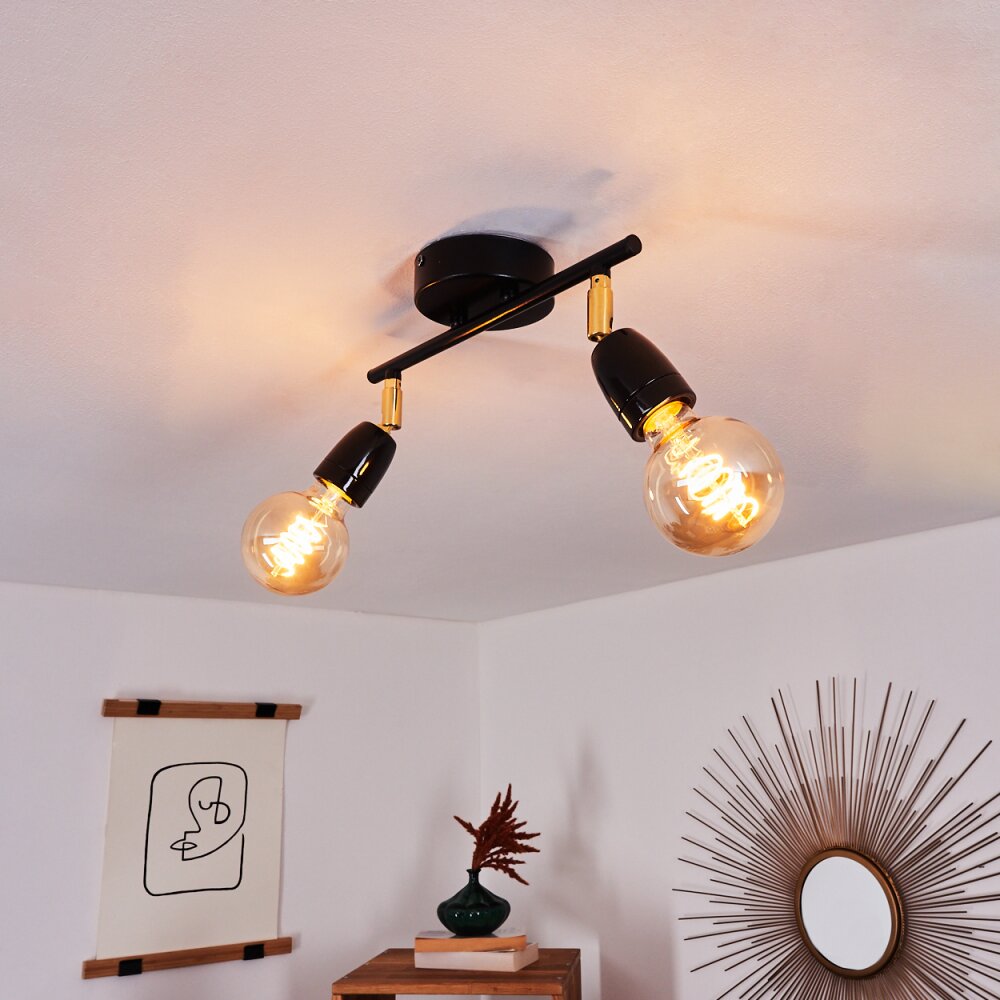 Musland Lampa Sufitowa Złoty, Czarny, 2-punktowe main product photo