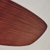 Follseland wentylator sufitowy Brązowy, Wygląd drewna, Czarny, Zdalne sterowanie