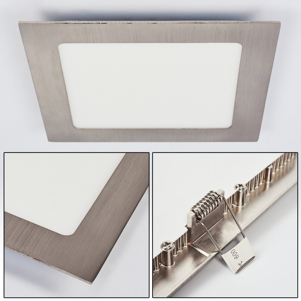 Finsrud Oprawa wpuszczana LED Nikiel matowy, 1-punktowy main product photo