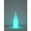 Reality Palmas Zewnętrzna Lampa Stojąca LED biały, 1-punktowy, Zdalne sterowanie, Zmieniacz kolorów