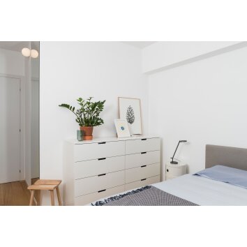 Artemide Demetra Micro lampka nocna LED antracytowy, 1-punktowy