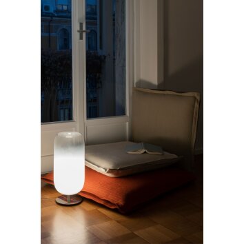 Artemide Gople Mini lampka nocna aluminium, 1-punktowy