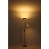 Globo LEONAS Lampa Stojąca oświetlająca sufit LED Stary mosiądz, 1-punktowy