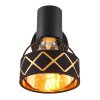 Globo BLANCA Lampa ścienna Czarny, 1-punktowy