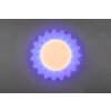 Reality Sunflower Lampa Sufitowa LED Biały, 2-punktowe, Zdalne sterowanie, Zmieniacz kolorów
