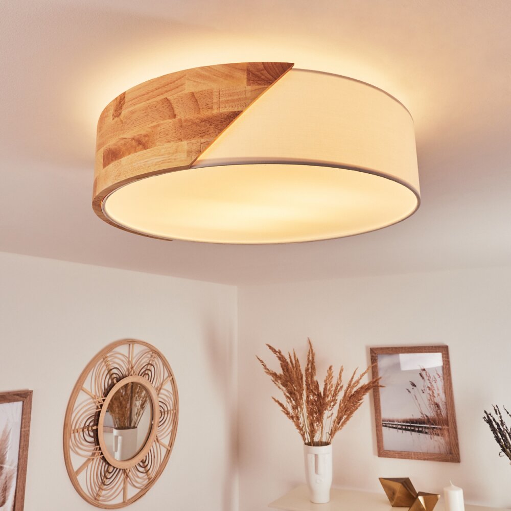 Mjelstad Lampa Sufitowa Brązowy, Biały, 2-punktowe main product photo