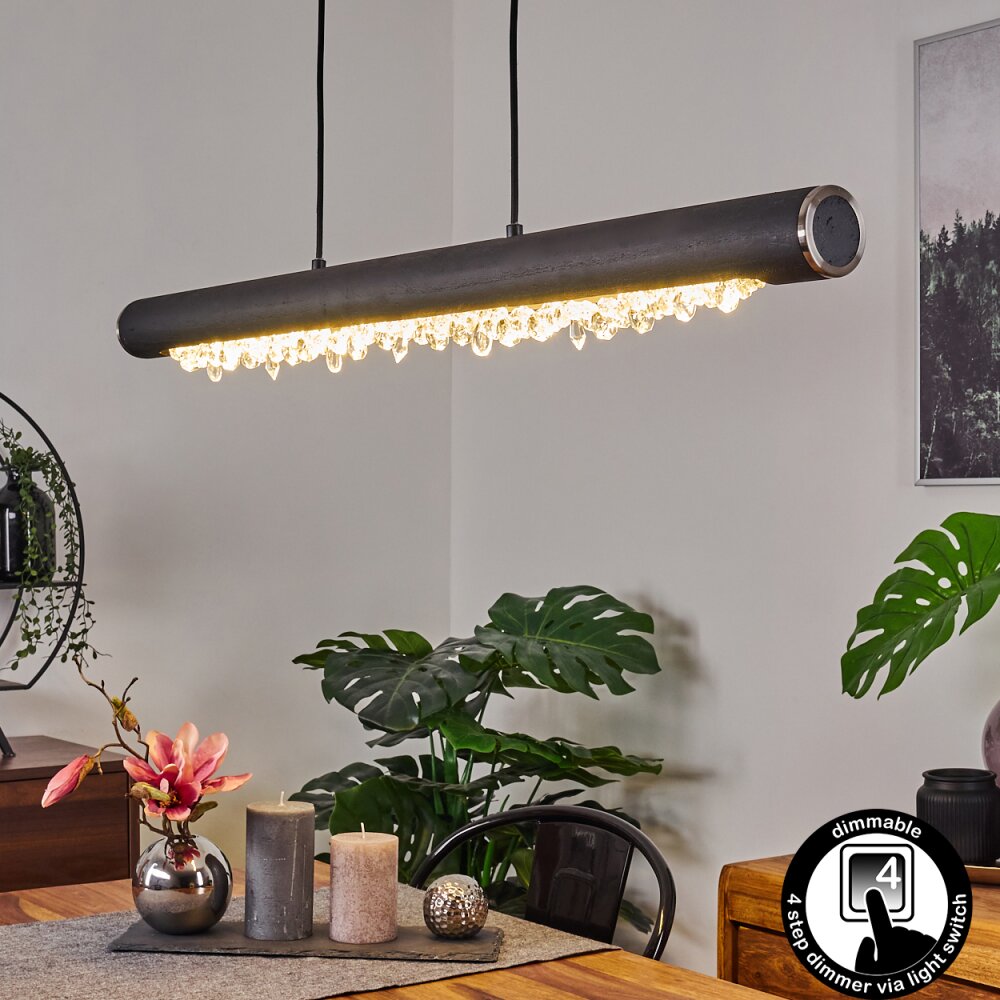 Rodeche Lampa Wisząca LED Srebrny, 1-punktowy main product photo