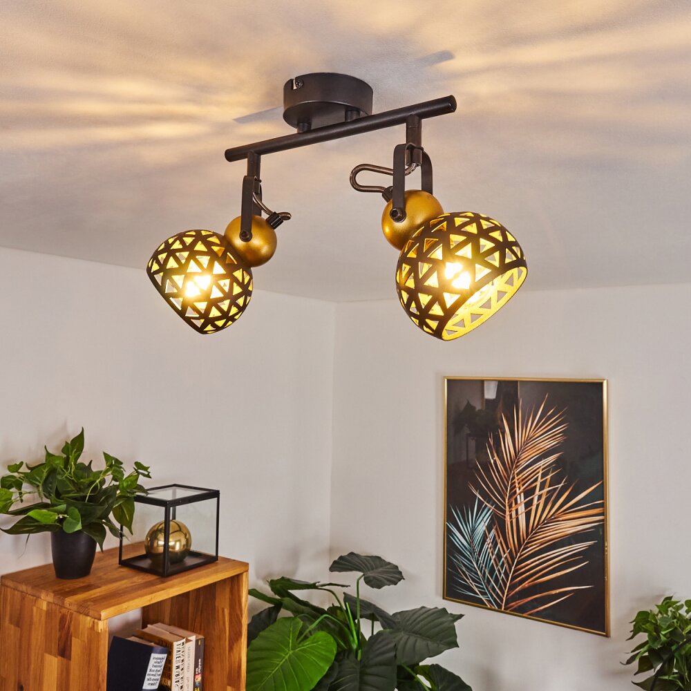 Gomsrud Lampa Sufitowa Czarny, 2-punktowe main product photo