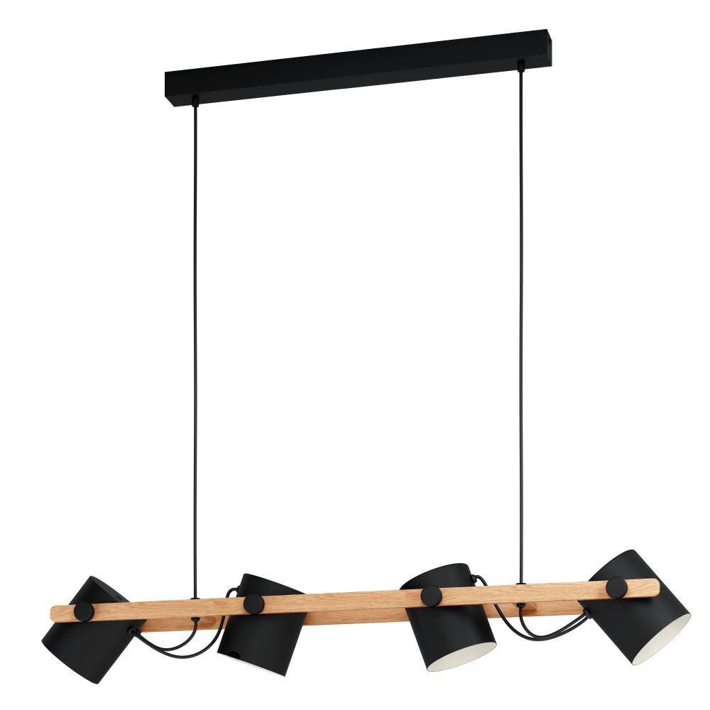 Eglo-Leuchten HORNWOOD Lampa Wisząca W kolorze kremowym, Czarny, 4-punktowe main product photo