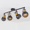 Gomsrud Lampa Sufitowa Czarny, 4-punktowe