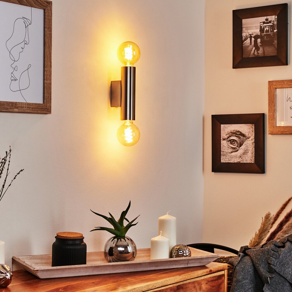 Tulla Lampa ścienna Nikiel matowy, 2-punktowe main product photo